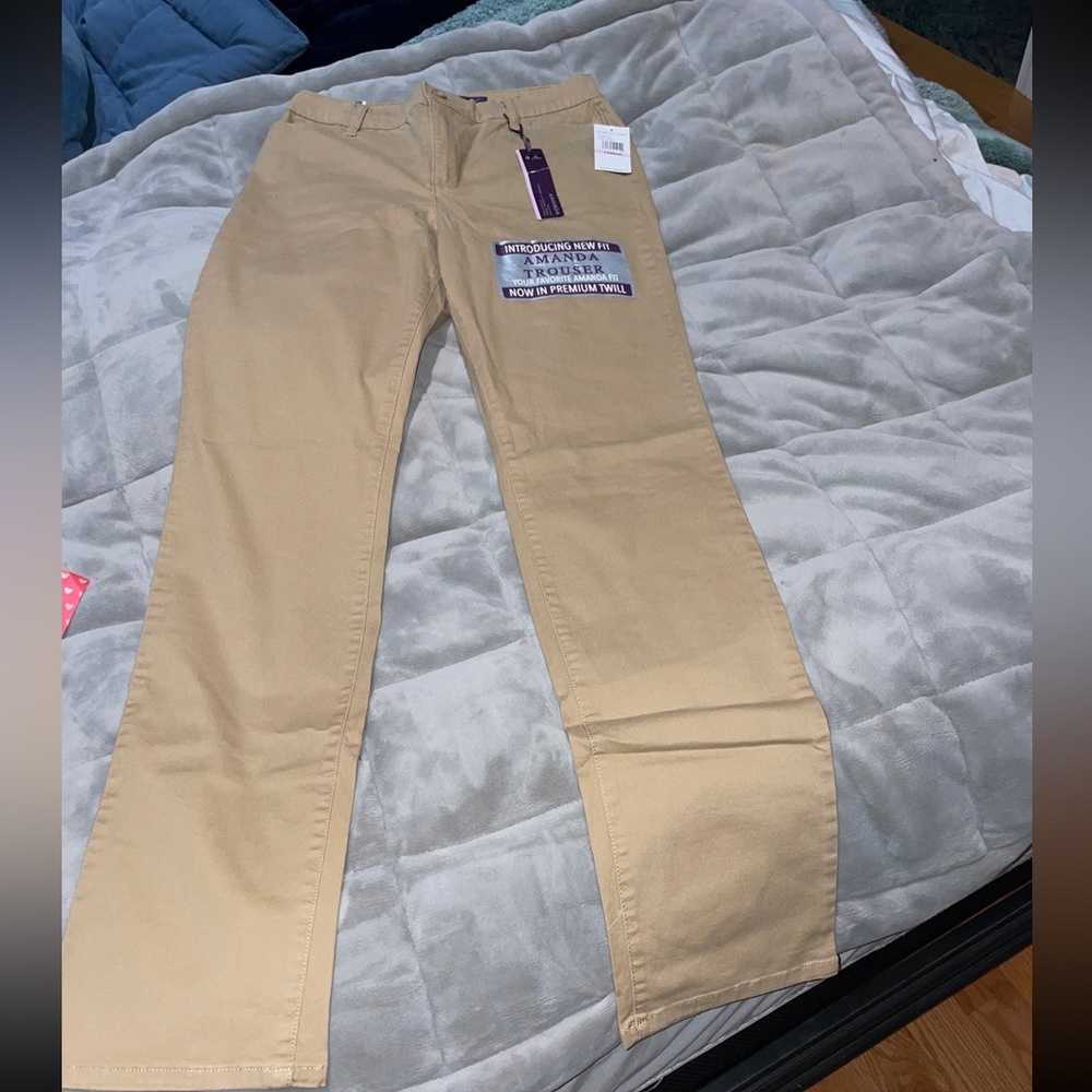 ***NEW WITH TAGS - NEVER WORN *** Gloria Vanderbilt Amanda Trousers